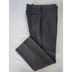 Express Producer Flat Front Stretch Wool Dress Pants, Slacks. Black. 34X34, EUC!